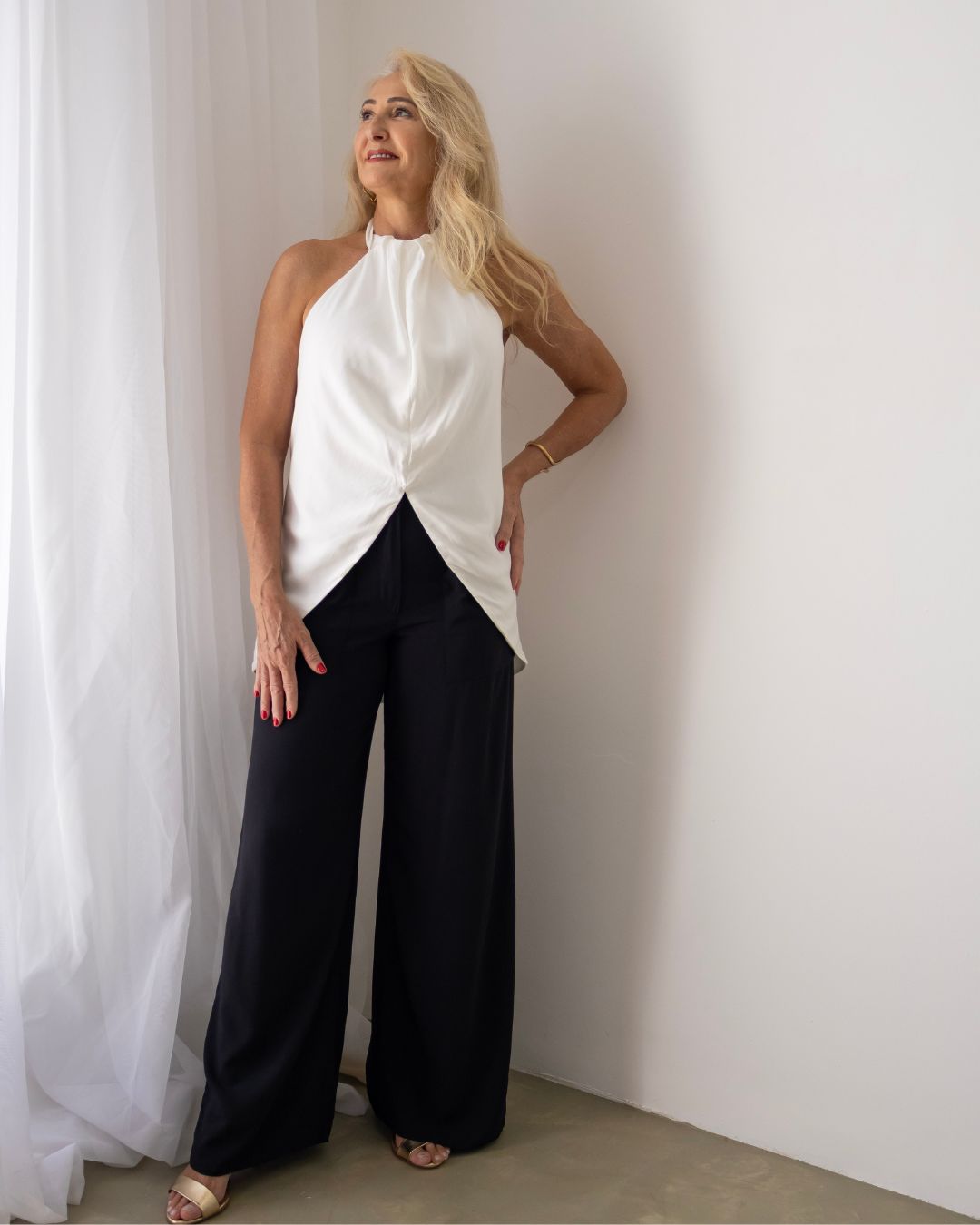 BLUSA FAROL - OFF WHITE - Evolve Ecobrand