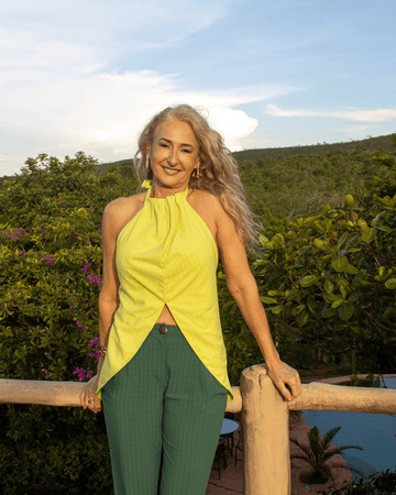 BLUSA FAROL - VERDE LIMA - Evolve Ecobrand