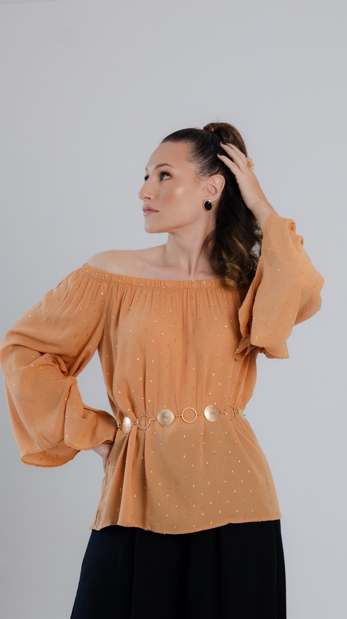 BLUSA MEMORIA - BEGE - Evolve Ecobrand
