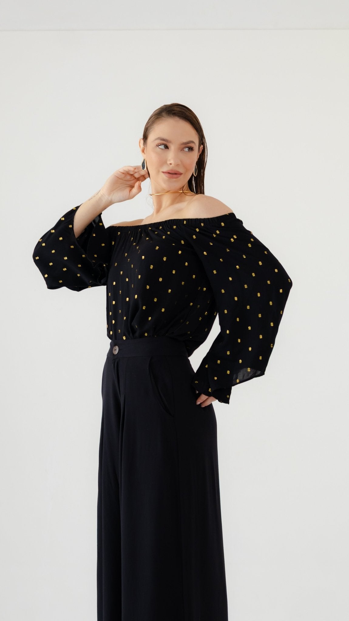 BLUSA MEMORIA - PRETA - Evolve Ecobrand