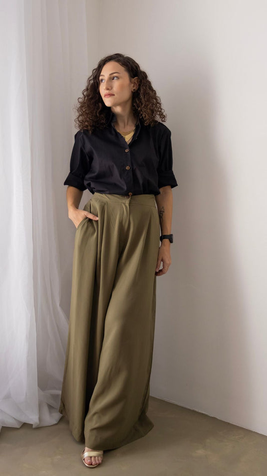 CAMISA ECO - PRETA - Evolve Ecobrand
