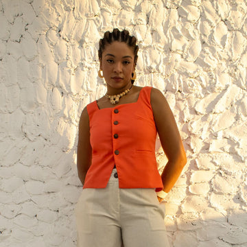 COLETE AURORA - LARANJA - Evolve Ecobrand