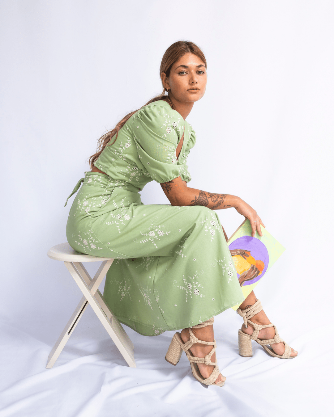 CONJUNTO BORDADO - Evolve Ecobrand