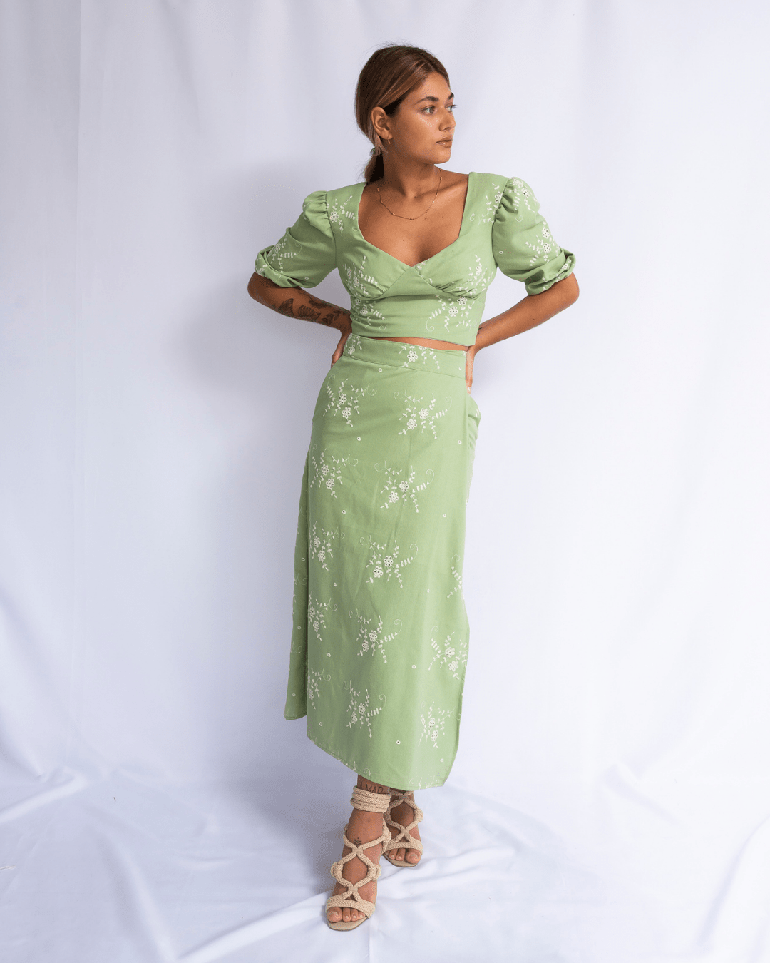 CROPPED BORDADO - Evolve Ecobrand